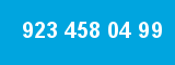 923 458 04 99 923 458 04 99